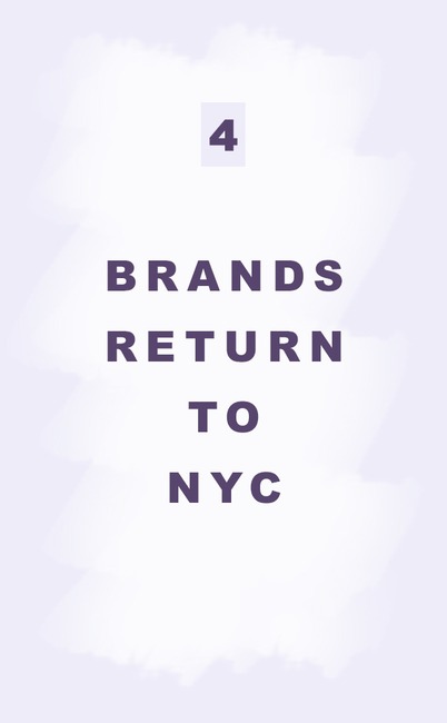 ESC: 8 Things at NYFW to Get Excited for